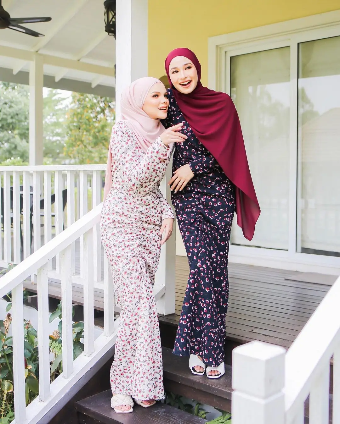 Мусульманский Хиджаб Рамадан, мусульманское модное платье Рамадан с принтом на талии, женская одежда с принтом на щиколотке, мусульманская ...