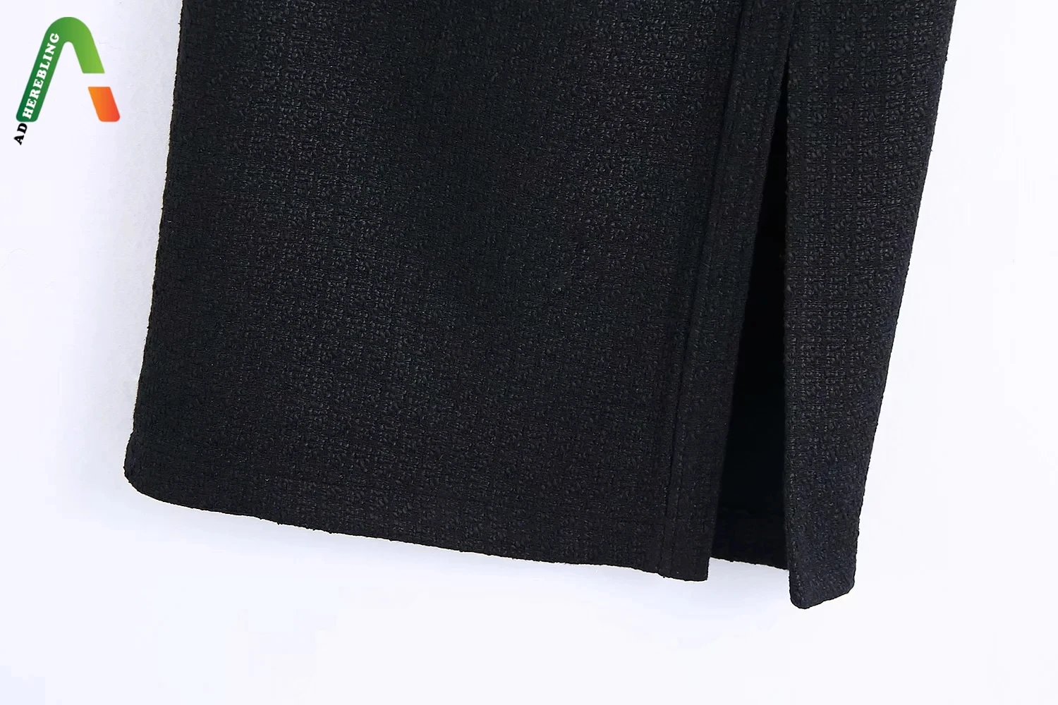 Женская юбка-карандаш Adherebling повседневная твидовая юбка с высокой талией