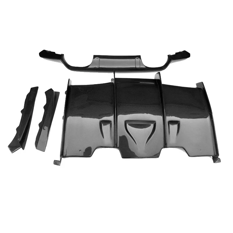 Для BMW 4 серии F82 PSM стиль 2013-2016 углеродное волокно задний диффузор спойлер бампер