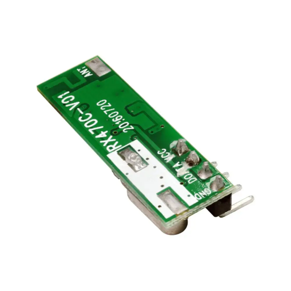 

RX470-4 Wireless RF Receiver Module Support ASK / OOK Modulation 433Mhz Superheterodyne ARM MCU Diy Kits Module Receiver Board