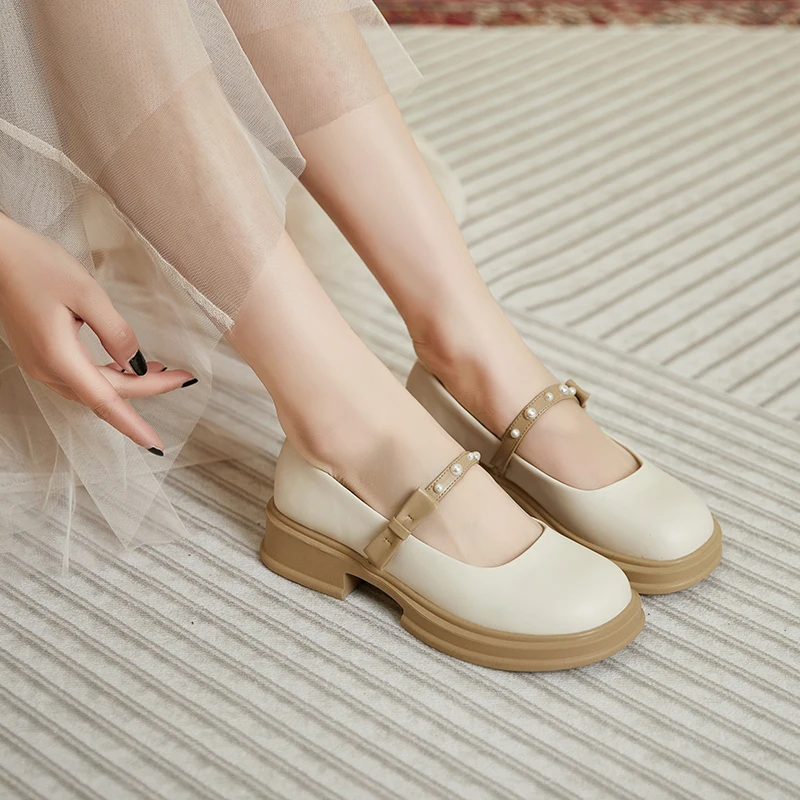 Loafers Female 2023 Spring New Fashion Round Head Flat Women's Shoes Women's Elegant Outdoor Ladies Single Shoes