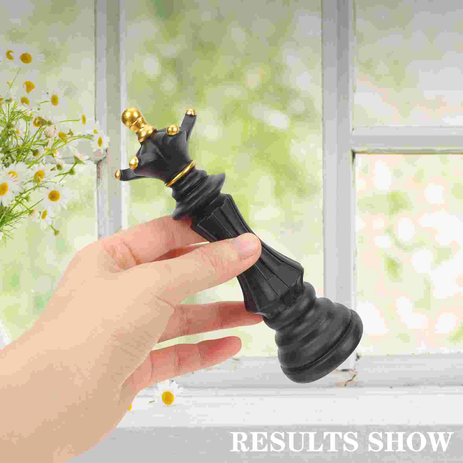 Шахматные украшения шикарная скульптура стильный декор настольные полицы из