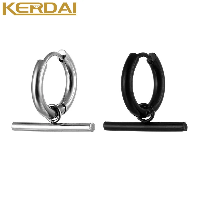 

Women/Man Stainless Steel Small Hoops Earring Piercing Ear Cartilage Tragus Simple Thin Circle Anti-allergic Ear Buckle