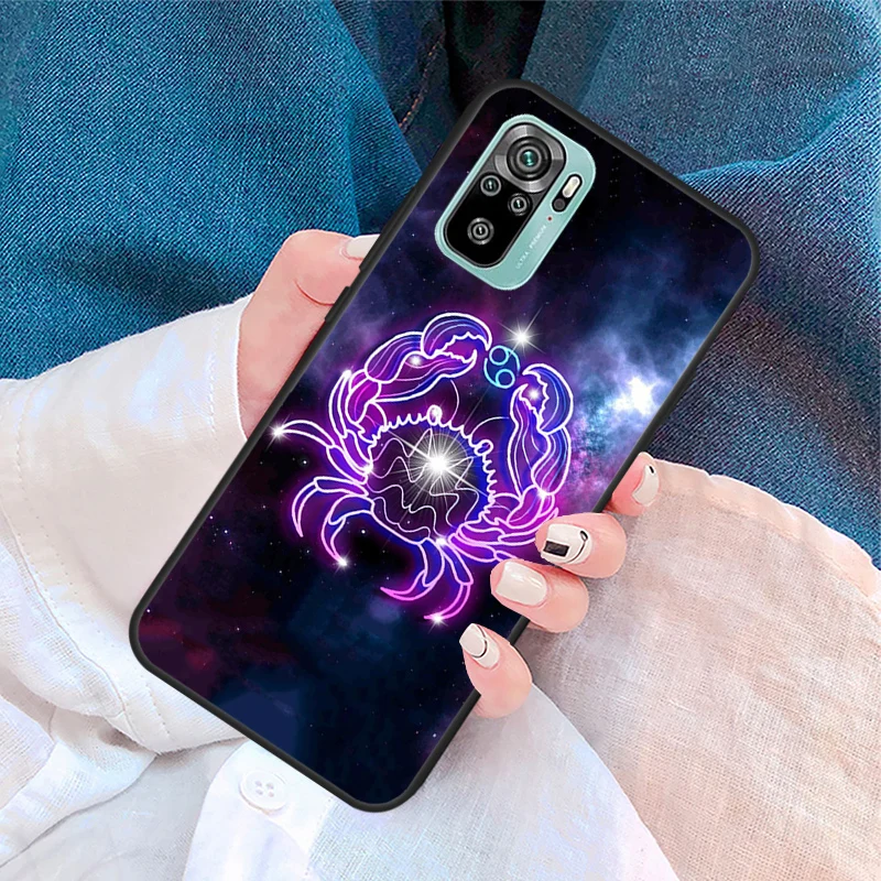 Чехол со знаками Зодиака для Xiaomi Redmi Note 11 10 9 8 12 Pro Plus 9S 10S 11S 12S чехол 12C C