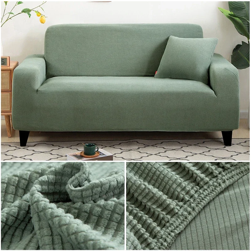 

Fleece Sofa Covers For Living Room Armchair Cover Plaid L Shape Corner Sofas Cover Couch Slipcover For Home 1/2/3/4 Seat Funda s