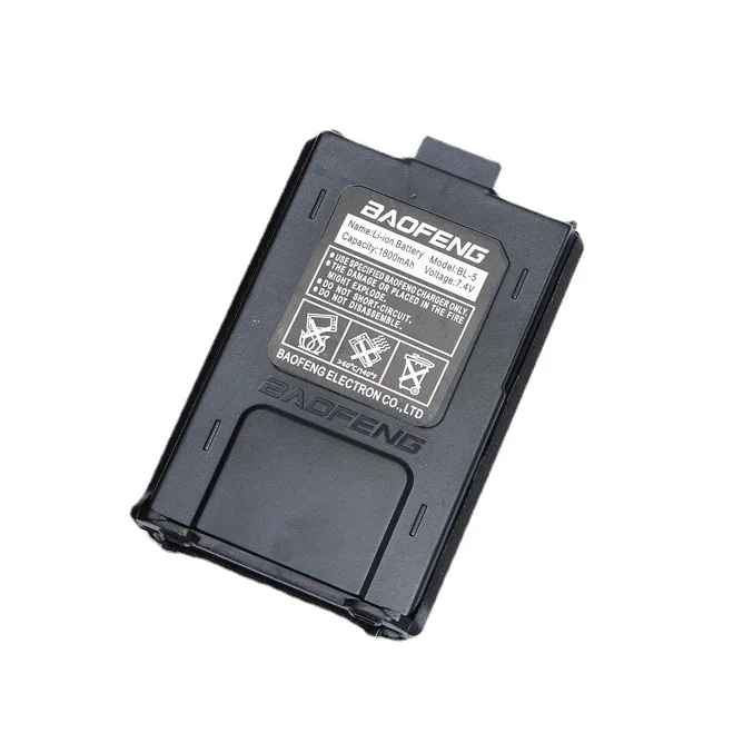 Baofeng Original Battery Uv-5r Interphone Battery Is Suitable for 5r5ra5re Series 1800mAh