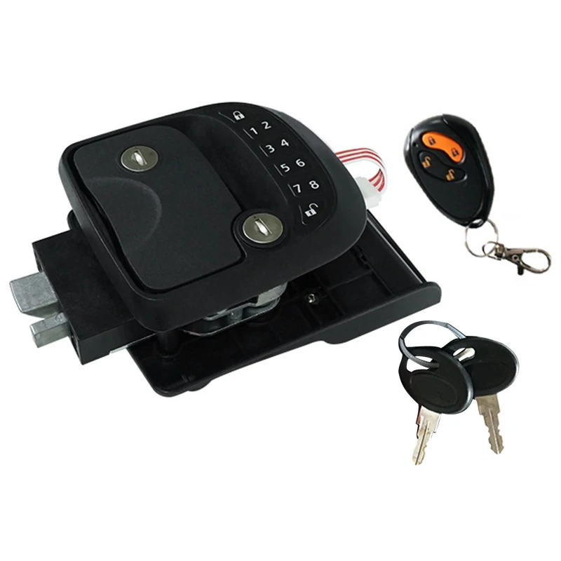 

Commonly Used RV Entry Door Remote Lock Trailer Yacht Anti-theft Lock Safe for LATCH Lock Boating Equipment H9EE