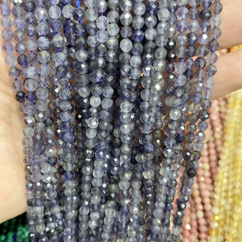 Аксессуары для рукоделия цирконий гранат хризоколла сделай сам Синий Кианит