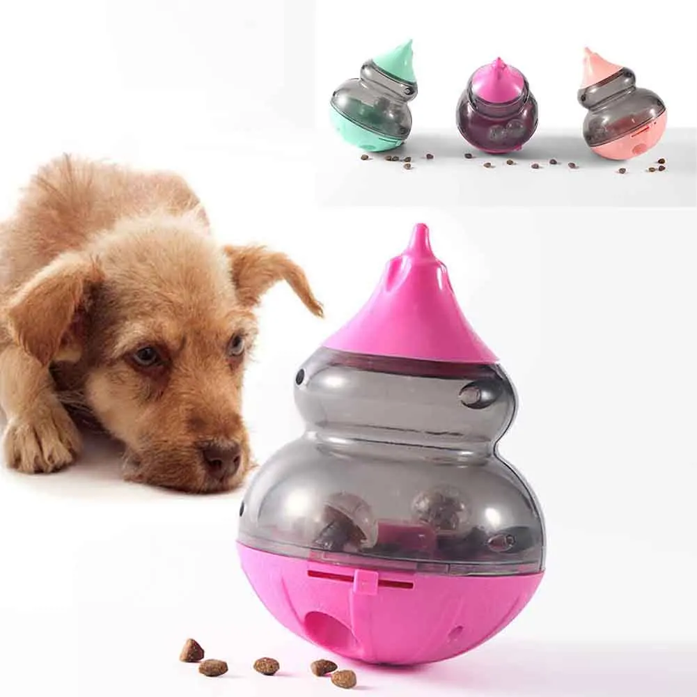 

Pet Interactive Treat Leaking Toy Puppy Chew Leakage Ball Educational Funny Slow Dog Feeder Anti Choke Puzzle IQ Training Toys