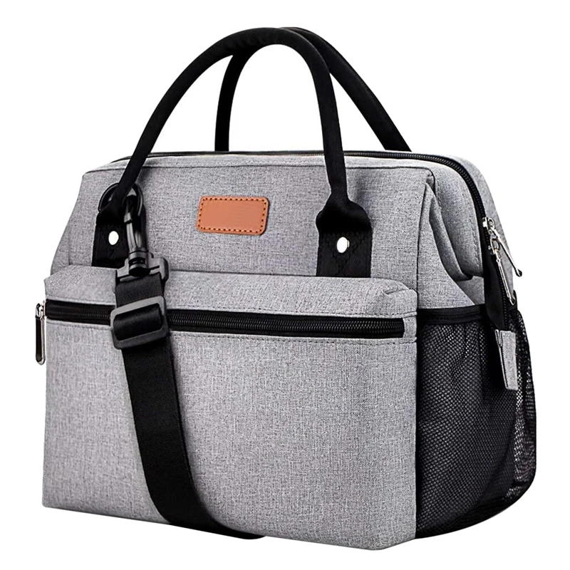 

Portable Outdoor Party Portable Picnic Ice Pack Simple Aluminum Film Lunch Bag For Students