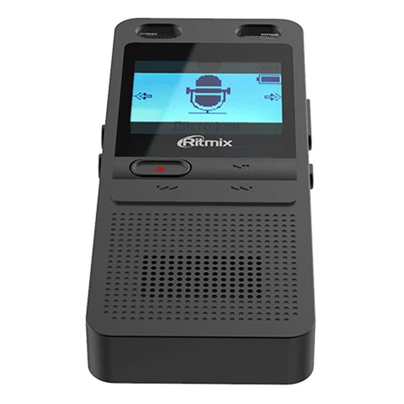 Диктофон RITMIX RR-910 4GB black (Li-Ion 600 мАч MicroSd голосовая активация таймер шумоподавление)