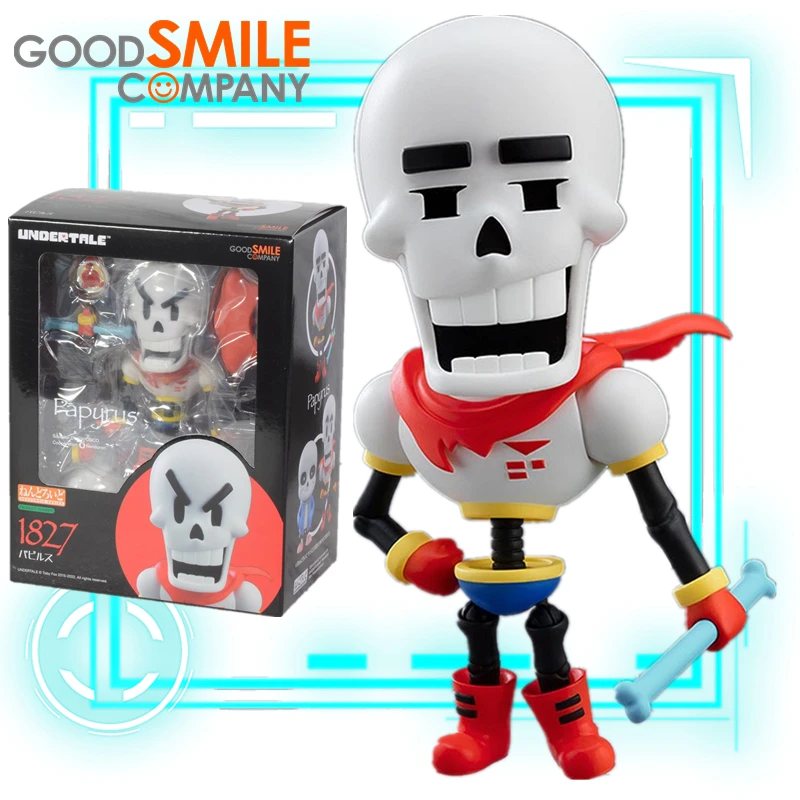 

Хорошая улыбка 1827 Оригинал Nendoroid ГК аниме Undertale Kawaii Papyrus Action фигурка кукла модель игрушка Рождественский подарок