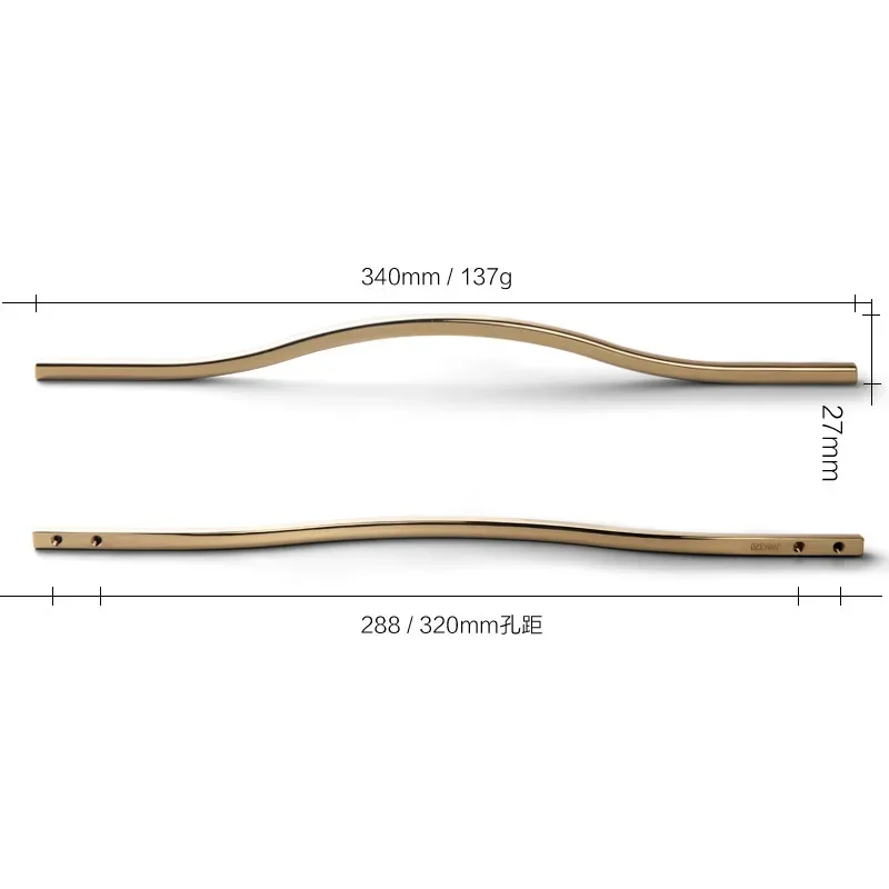 

Ручки для шкафа, цинковый сплав, черные и золотые
