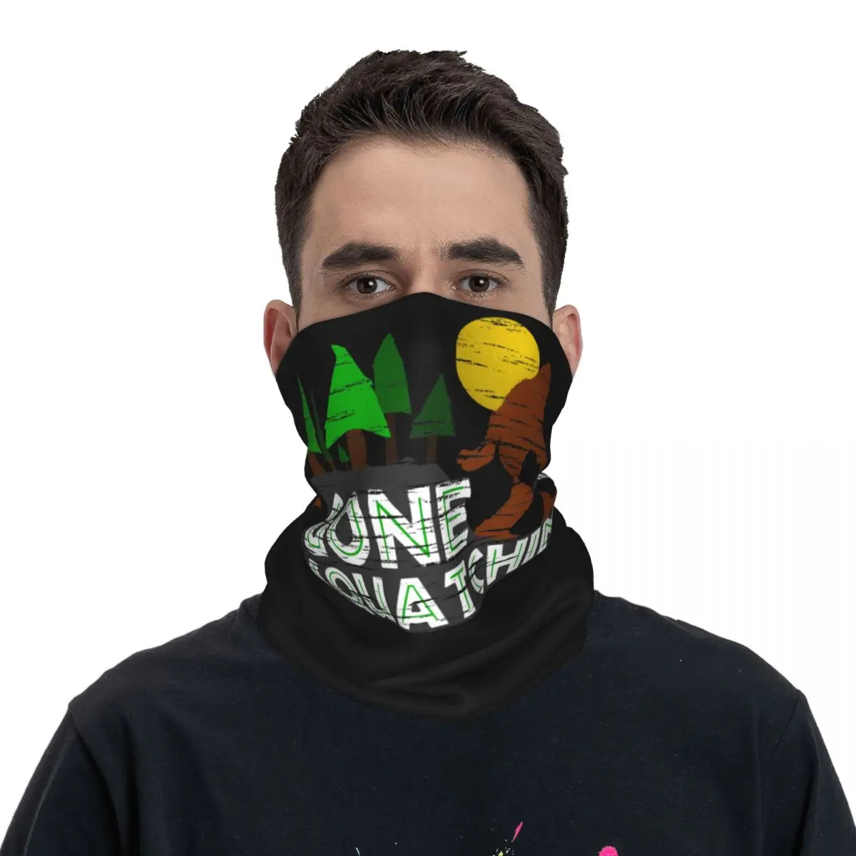 Бандана Bigfoot Оригинальная дизайнерская в стиле ретро