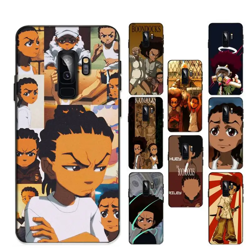 

Huey Freeman Boondocks Phone Case for Samsung S20 lite S21 S10 S9 plus for Redmi Note8 9pro for Huawei Y6 cover