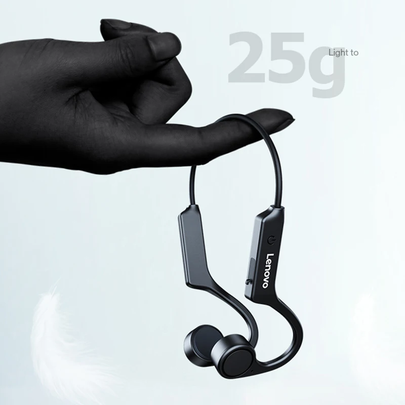 Bluetooth-наушники Lenovo X4 с костной проводимостью водонепроницаемые микрофоном -