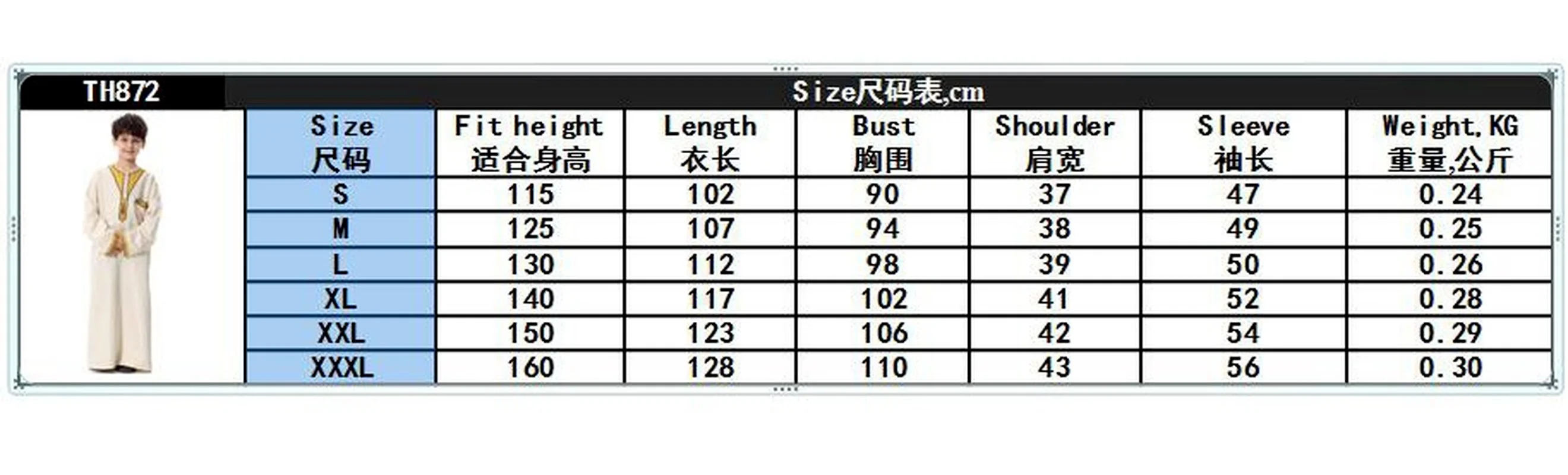 Muslim Abaya for Boys Jubba Thobe Middle East Long Robes Kaftan Arab Dubai Adult Long sleeve Islamic Clothing