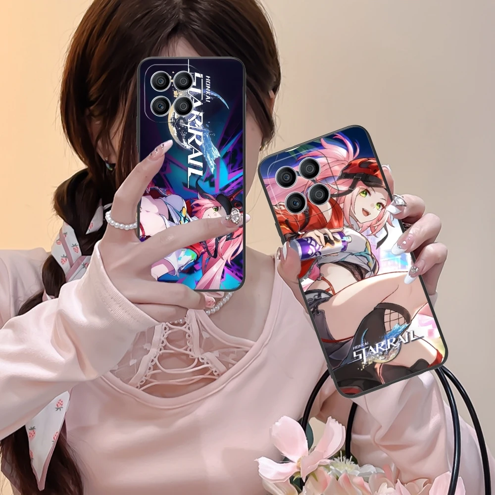Чехол для мобильного телефона Honkai Star Rail Rappa Huawei Honor 90 80 70 60 50 30 20 10 9 8 7 Pro S SE Lite 5G