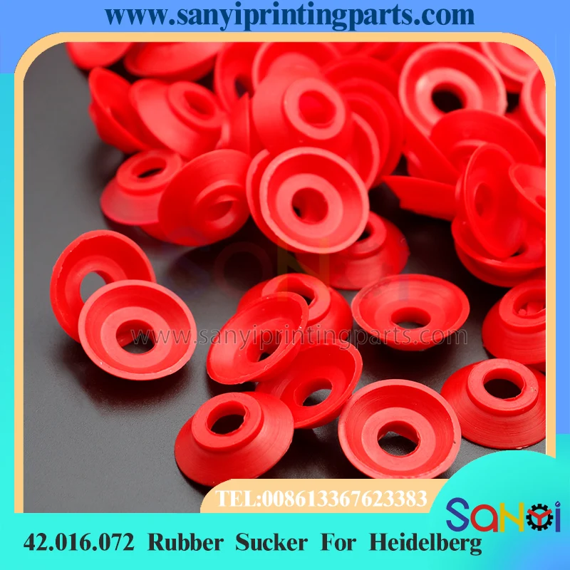 Бесплатная доставка 100 шт. резиновая присоска Heidelberg 42.016.072 42.016.072/A для деталей
