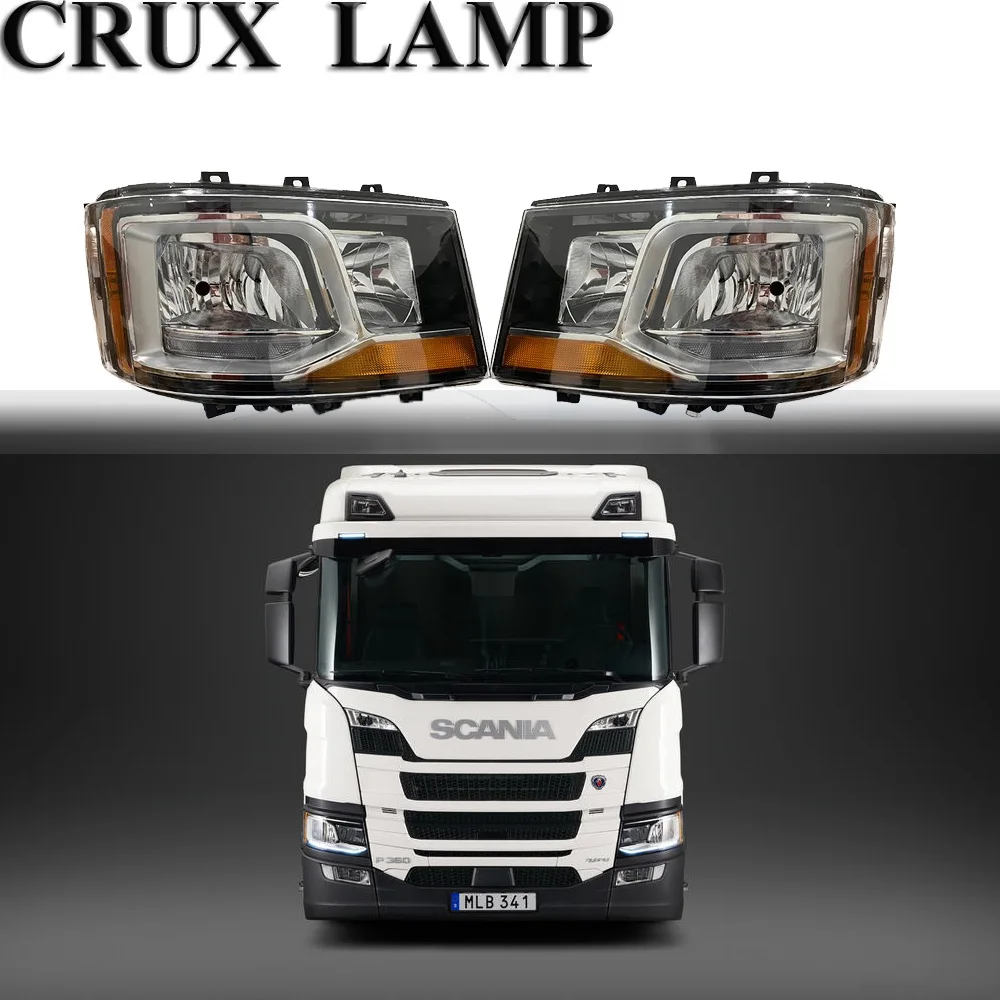 

1 PCS 24V Head Lamp Used For SCANIA Truck R650 G500 S730 S500 P500 Front Light