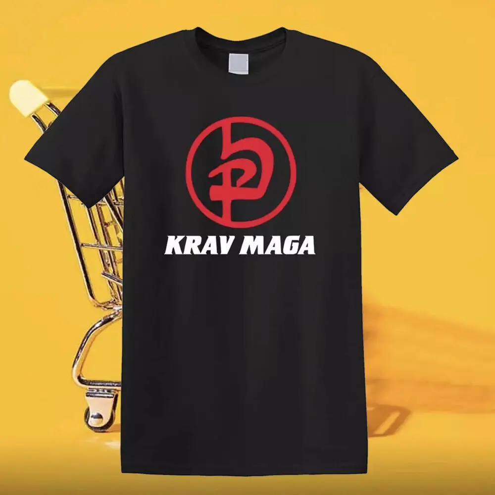 Футболка унисекс с логотипом Krav Maga новая футболка S-5XL