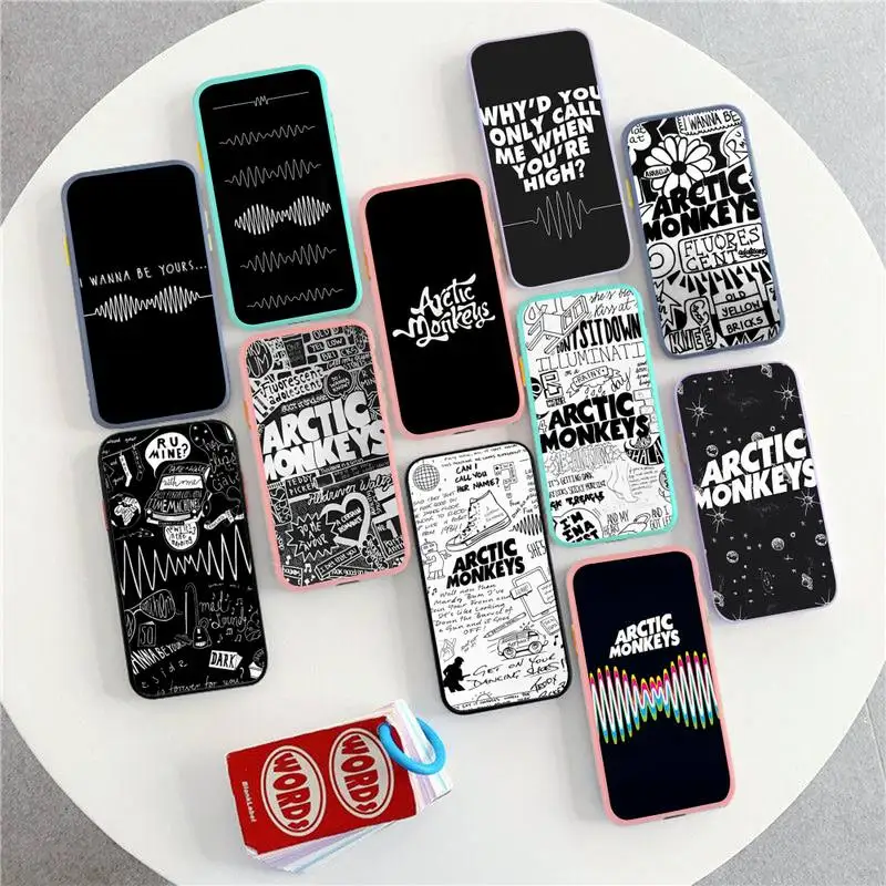 

Arctic Monkeys Special Offer Phone Case for iPhone X XR XS 7 8 Plus 11 12 13 pro MAX 13mini Translucent Matte Case