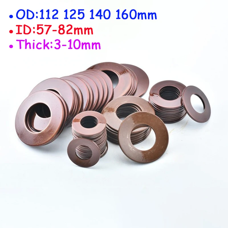 

OD 112-160mm 60Si2MnA Belleville Spring Washer Disc Spring Inner Dia 57-82mm Thickness 3-10mm