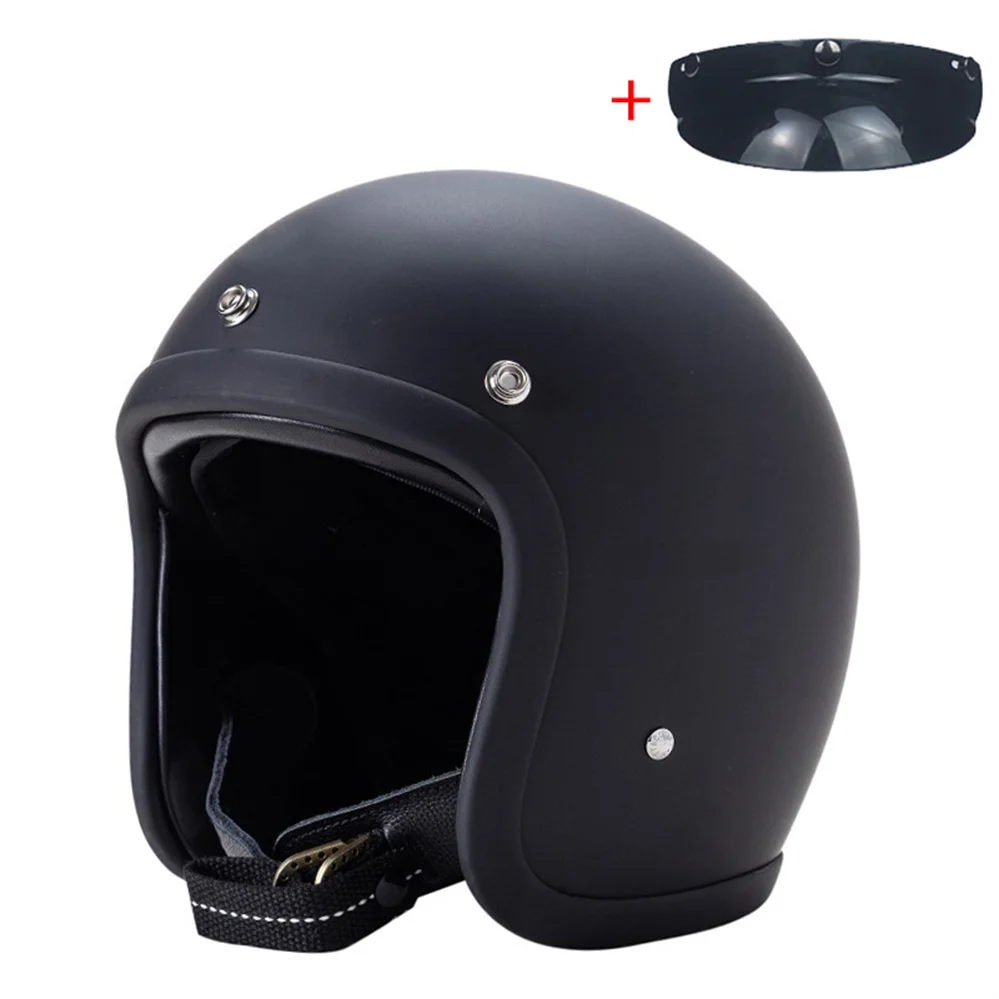 Винтажный мотоциклетный шлем TT & COCASCOS 500TX с открытым лицом ...