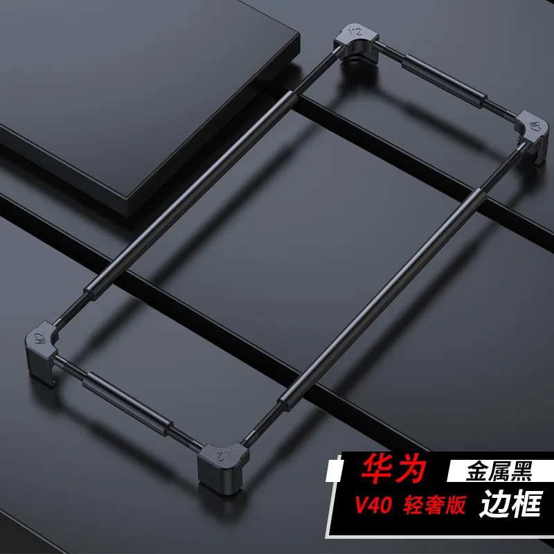 Original Metal Bumper Phone Case For Huawei P50 P40 P30 Aluminium Frame Protective Cover Fashion Shell Nova 9 8 7 Mate 40 30 Pro