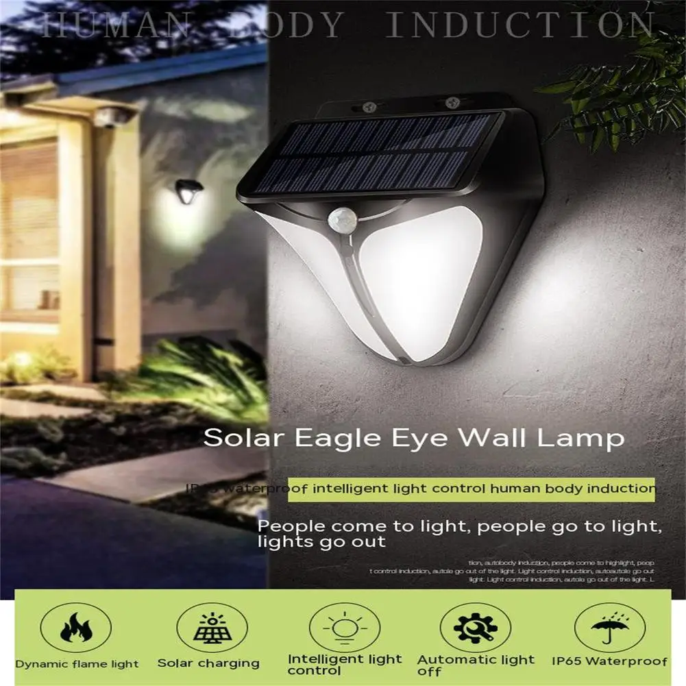 

38led Solar Wall Light Pir Motion Sensor Outdoor Waterproof Security Emergency Lamp For Garden Villa Balcony Park