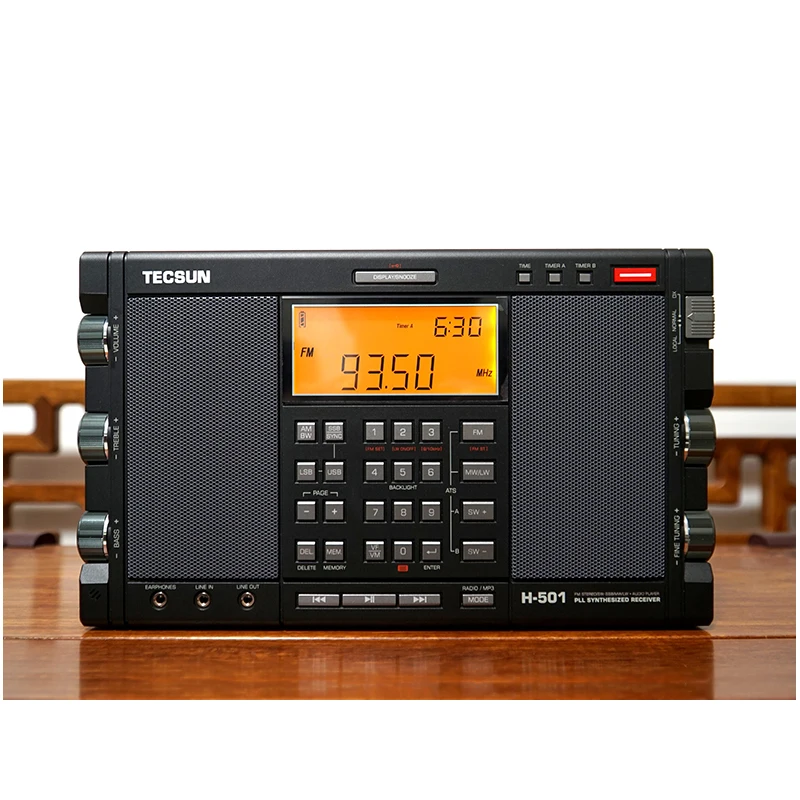 Портативный стерео-радиоприемник Tecsun H-501 Bluetooth высокопроизводительное