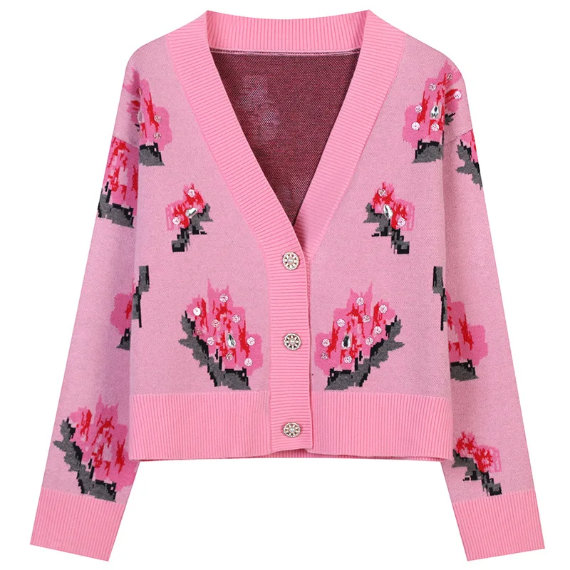 

Свитер y2k, винтажный женский модный свитер в Корейском стиле, милая модель большого размера, модель 2020 года, 2021