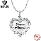 Цепочка женская из серебра 925 пробы с кулоном в виде сердца