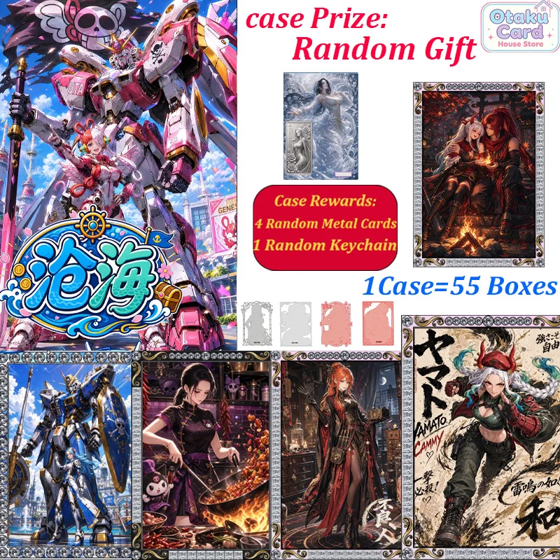 Фото Коллекционные металлические карточки премиум-класса Canghai 3rd Wave One Piece Anime Waifu Cards: редкие аниме-карточки для коллекционирования №1