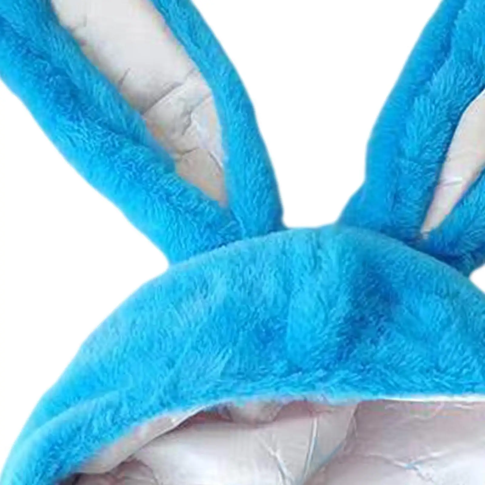 

Cotton Bunny Ears Hood Hat for Selfie Christmas 21 65x11 02inch Black
