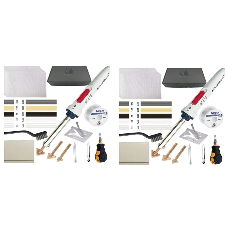 

Plastic Welder, Plastic Welding Kit, Plastic Soldering Kit For Bumper Kayak Repair For Car Bumper,Dashboard