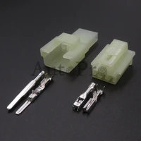 1 set 3 hole automobile plastic housing unsealed connector with terminal 6090 1131 6090 1136 car cable socket