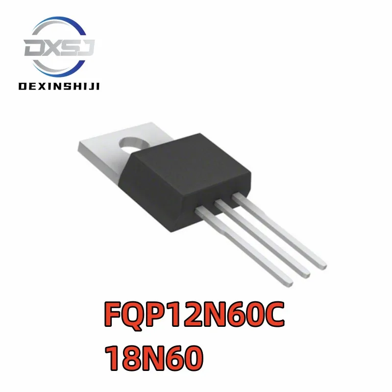 

10pcs New original FQP12N60C 18N60 in-line head TO-220 MOS field effect tube