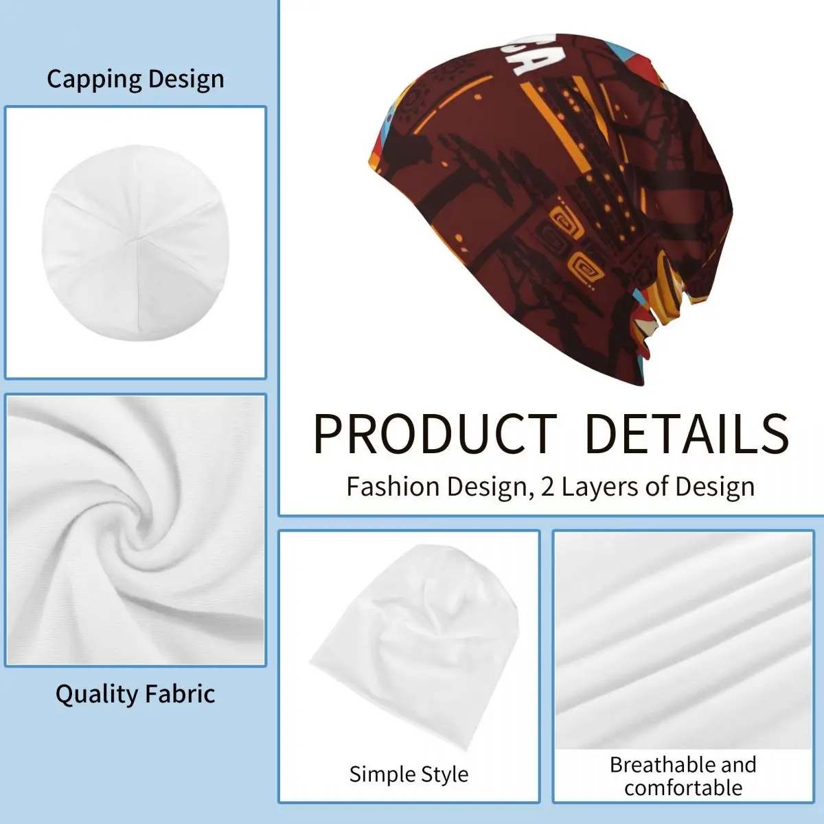 Шапки-бини Дашики винтажные шапки с африканским принтом для мужчин и женщин