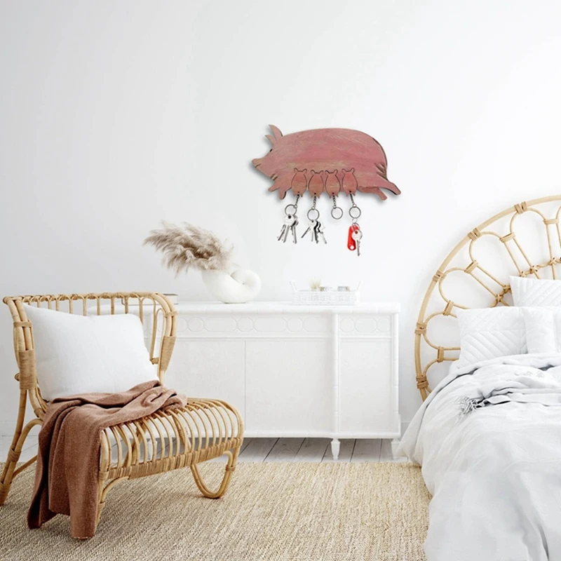 Кольцо для ключей Копилка настенная скульптура декоративный держатель