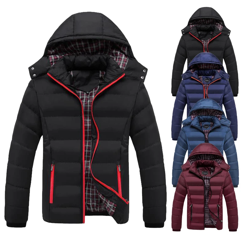 

2020 men's winter coat men's cotton clothes new cotton coat cold protection plus size