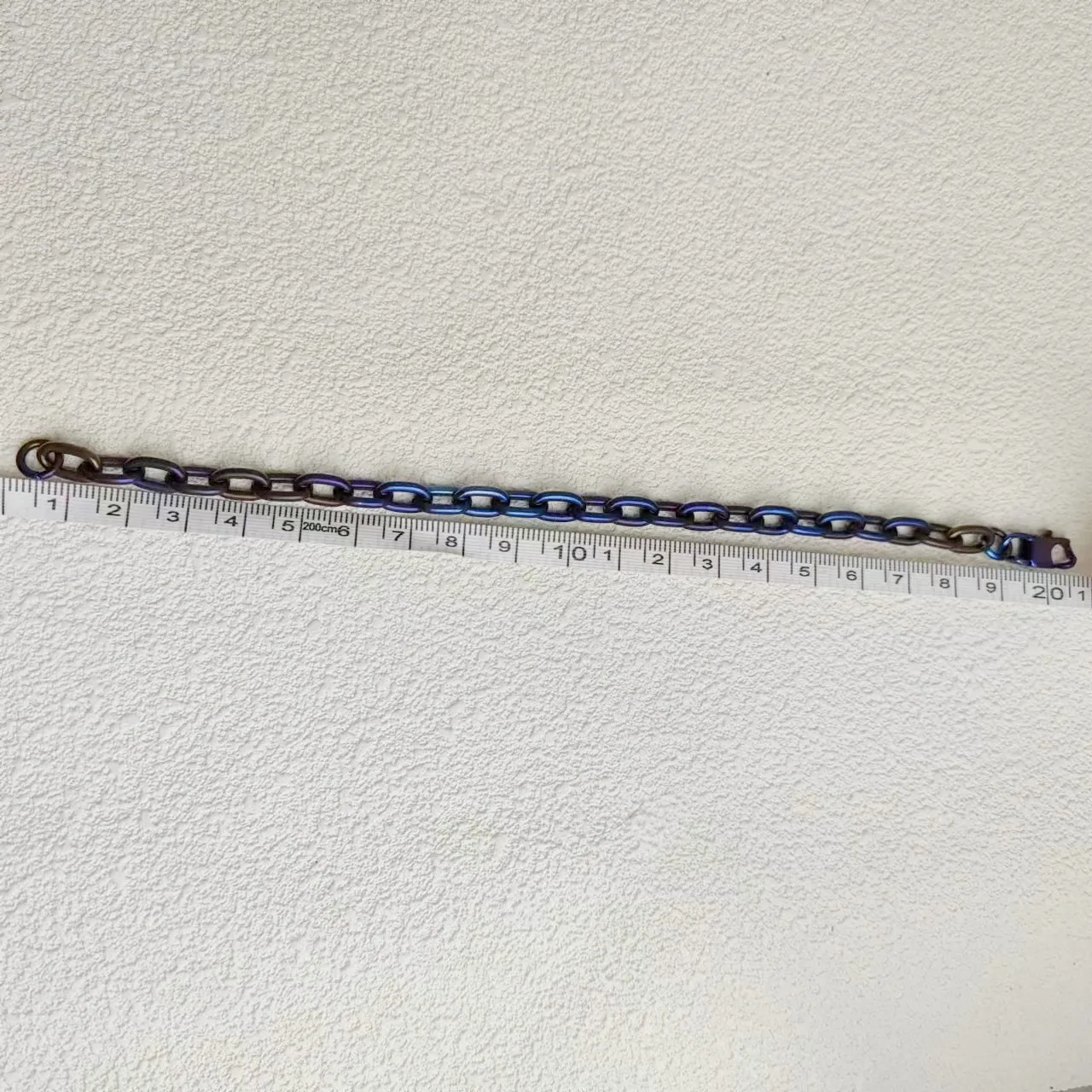 Цепочка из чистого титана для браслетов унисекс ширина 6 8 мм