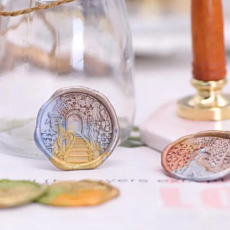 

European Style Wax Seal Stamp Wedding Celebration Figure Sealing Wax Stamp Head For Scrapbooking Card Envelopes Invitations Gift