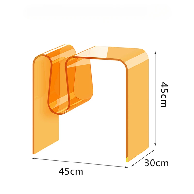Роскошные Прозрачные Акриловые Журнальные столики Скандинавская гостиная