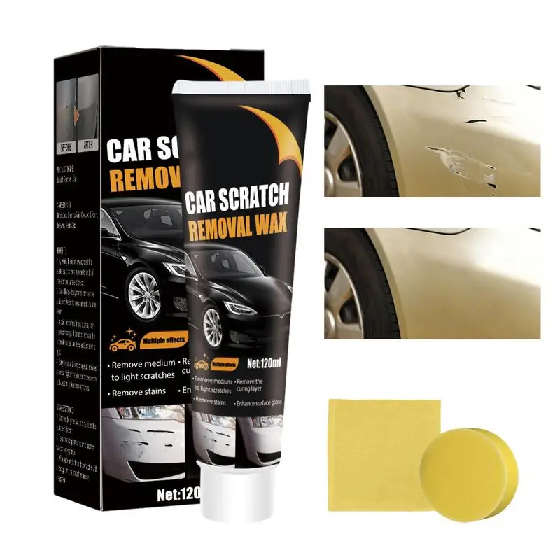 

Car Scratch Remover Wax High-Gloss Shine Scratch Remover Polish Swirl Correction Wax Sealant Protection Auto Polish & Paint