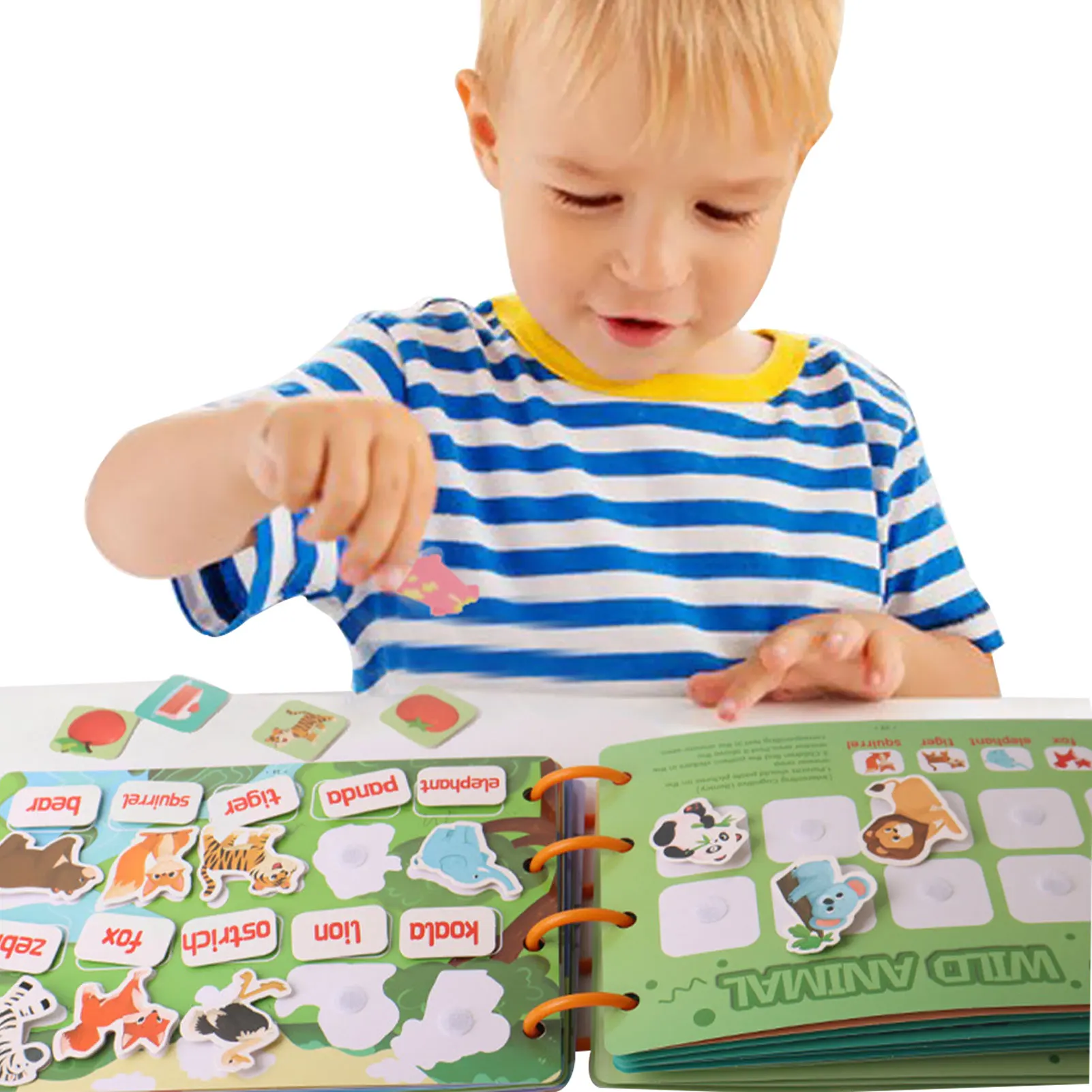 

Книга по методу Монтессори для детей, 20 страниц