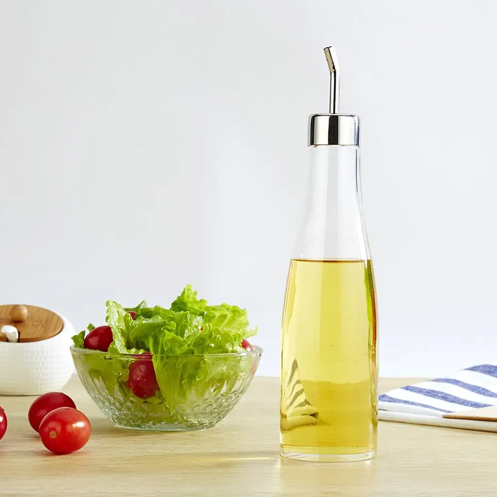 

Acrylic Kitchen Oil Dispenser Cooking Oil Bottle Leak Proof Soy Sauce Dispenser Kitchen Supplies