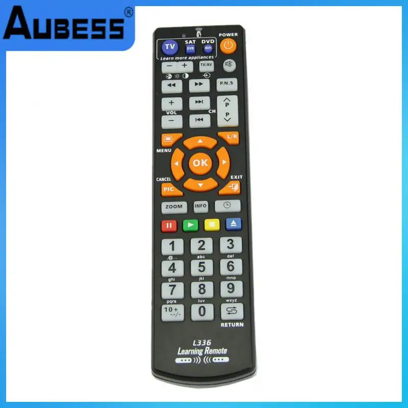 

High Quality L336 Copy Smart Learning Controller Tv Remote Control For Tv Cbl Dvd Sat Stb Dvb Hifi Tv Box Vcr Str-t Universal Ir