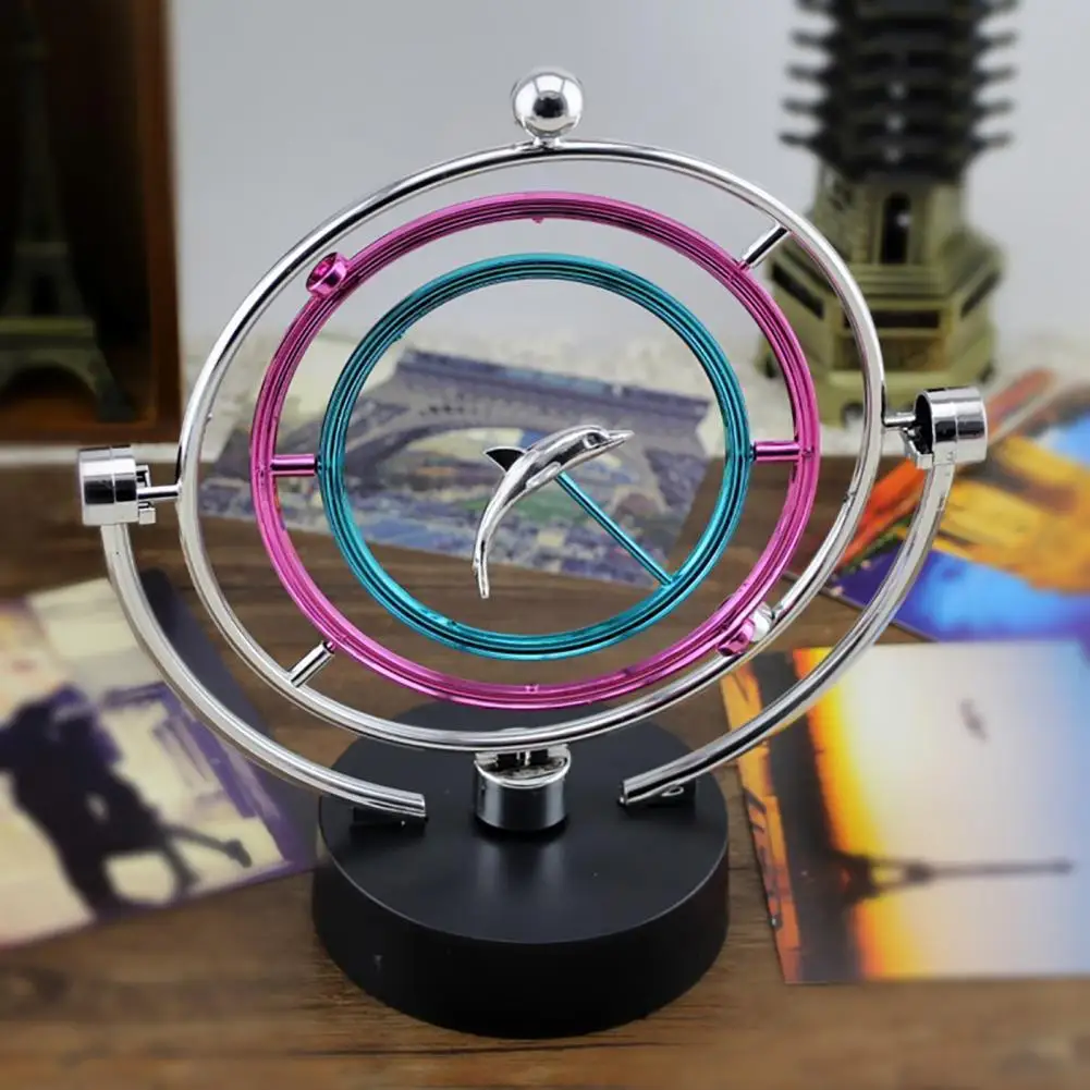 

Fashion Physics Celestial Ball Perpetual Motion Toy with Flat Bottom Perpetual Motion Machine Lustrous for Nursery