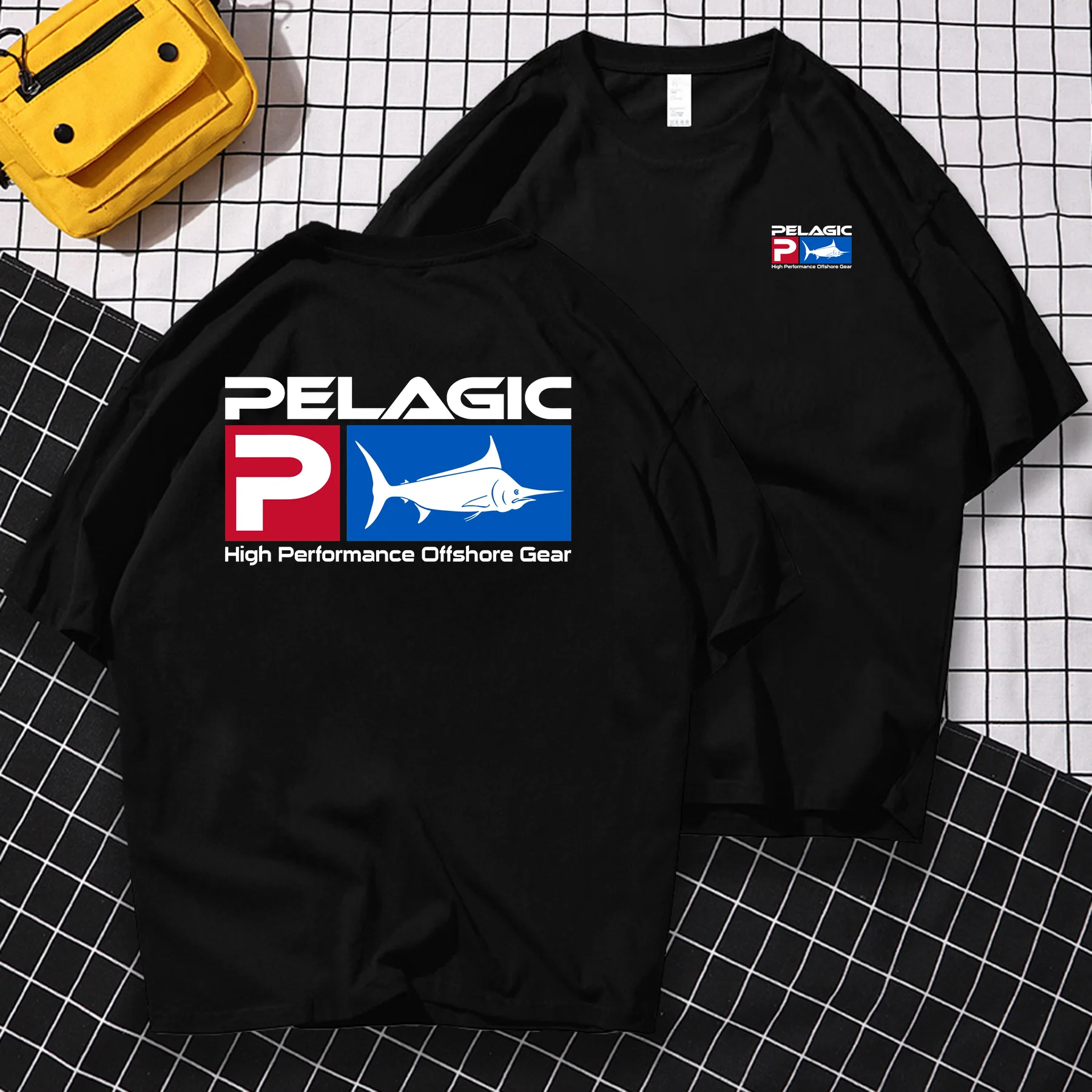 

Amazing Tees Male T Shirt Casual Oversized Pelagic High Performance Offshore Gear Essential T-shirt Men T-shirts Graphic S-3XL